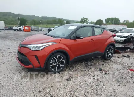 TOYOTA C-HR 2020 vin JTNKHMBX4L1091979 from auto auction Iaai