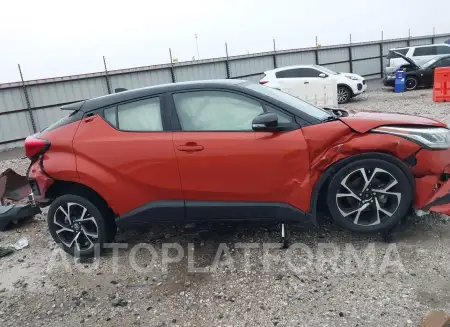 TOYOTA C-HR 2020 vin JTNKHMBX4L1091979 from auto auction Iaai