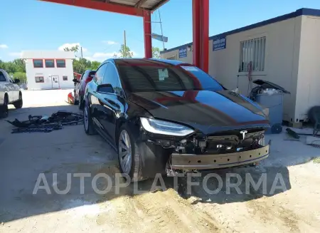 TESLA MODEL X 2017 vin 5YJXCDE20HF045671 from auto auction Iaai