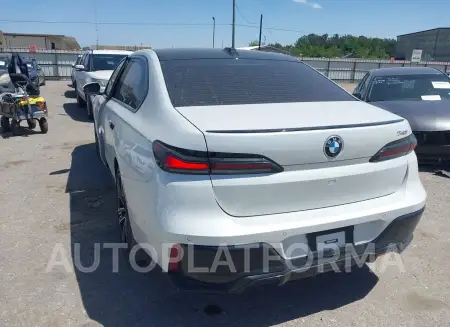 BMW 740 2023 vin WBA23EH04PCN03571 from auto auction Iaai