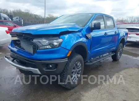 FORD RANGER 2021 vin 1FTER4FH9MLD23130 from auto auction Iaai