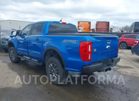 FORD RANGER 2021 vin 1FTER4FH9MLD23130 from auto auction Iaai