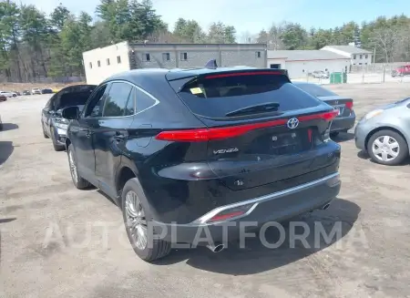 TOYOTA VENZA 2021 vin JTEAAAAH5MJ047872 from auto auction Iaai