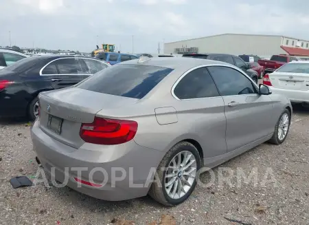 BMW 228I 2015 vin WBA1F5C57FV257513 from auto auction Iaai