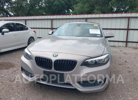 BMW 228I 2015 vin WBA1F5C57FV257513 from auto auction Iaai