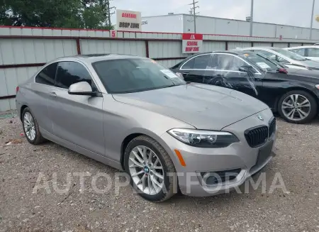 BMW 228I 2015 2015 vin WBA1F5C57FV257513 from auto auction Iaai