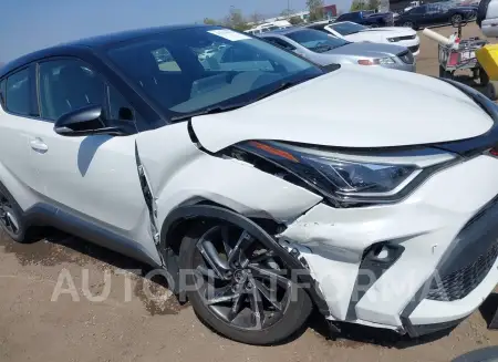 TOYOTA C-HR 2020 vin JTNKHMBX9L1091041 from auto auction Iaai