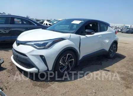 TOYOTA C-HR 2020 vin JTNKHMBX9L1091041 from auto auction Iaai