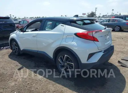 TOYOTA C-HR 2020 vin JTNKHMBX9L1091041 from auto auction Iaai