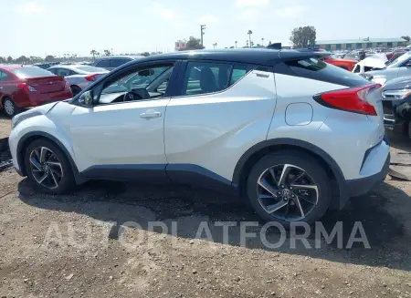 TOYOTA C-HR 2020 vin JTNKHMBX9L1091041 from auto auction Iaai