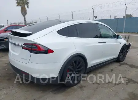 TESLA MODEL X 2020 vin 5YJXCBE44LF262073 from auto auction Iaai