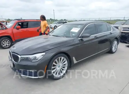 BMW 740I 2016 vin WBA7E2C51GG546811 from auto auction Iaai