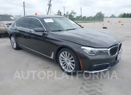 BMW 740I 2016 2016 vin WBA7E2C51GG546811 from auto auction Iaai