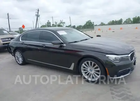 BMW 740I 2016 vin WBA7E2C51GG546811 from auto auction Iaai