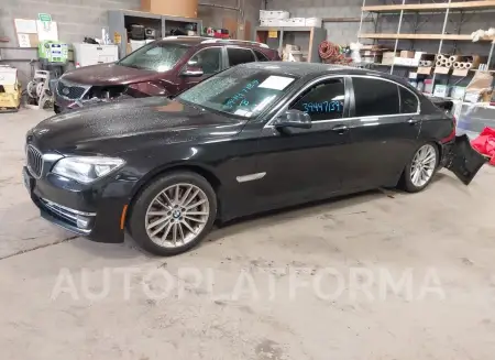 BMW 750LI 2015 vin WBAYF8C53FD654142 from auto auction Iaai