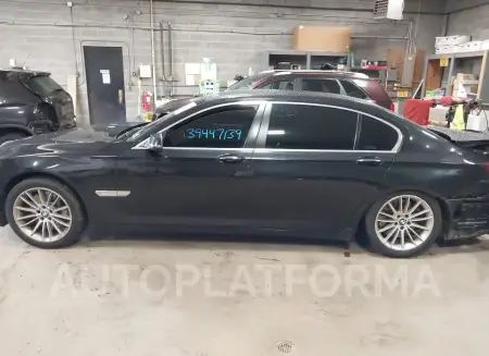 BMW 750LI 2015 vin WBAYF8C53FD654142 from auto auction Iaai