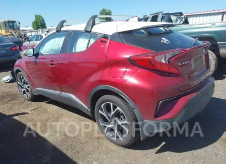 TOYOTA C-HR 2018 vin NMTKHMBX1JR015008 from auto auction Iaai