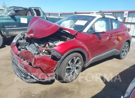 TOYOTA C-HR 2018 vin NMTKHMBX1JR015008 from auto auction Iaai