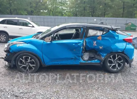 TOYOTA C-HR 2019 vin NMTKHMBX9KR075393 from auto auction Iaai