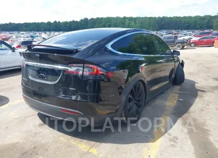 TESLA MODEL X 2017 vin 5YJXCAE2XHF040475 from auto auction Iaai