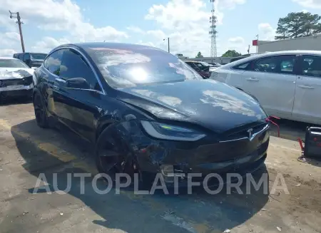 Tesla Model X 2017 2017 vin 5YJXCAE2XHF040475 from auto auction Iaai