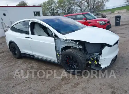 Tesla Model X 2017 2017 vin 5YJXCBE25HF049512 from auto auction Iaai