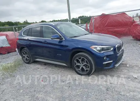 BMW X1 2018 vin WBXHT3C33J5F88052 from auto auction Iaai