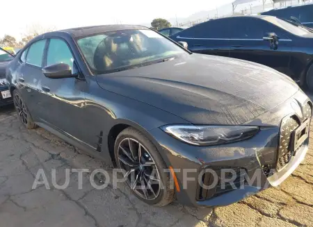 BMW I4 2023 2023 vin WBY73AW01PFR04108 from auto auction Iaai