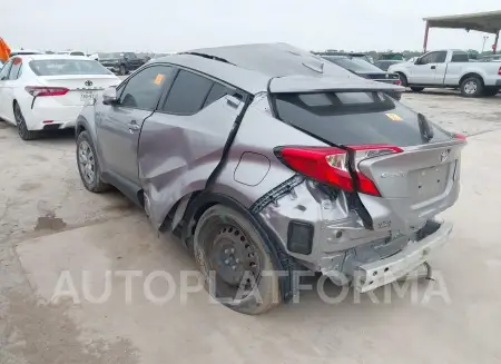 TOYOTA C-HR 2019 vin JTNKHMBX8K1060149 from auto auction Iaai