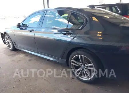 BMW 750I 2016 vin WBA7F2C56GG415211 from auto auction Iaai