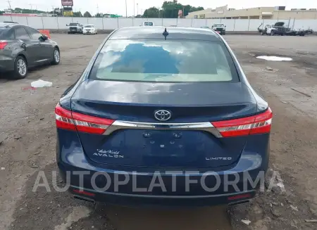 TOYOTA AVALON 2015 vin 4T1BK1EB6FU188765 from auto auction Iaai