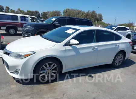 TOYOTA AVALON 2015 vin 4T1BK1EBXFU161343 from auto auction Iaai