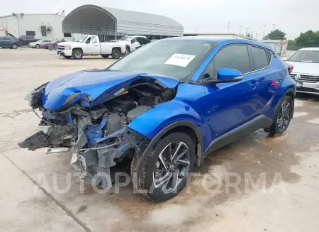 TOYOTA C-HR 2021 vin JTNKHMBX6M1113952 from auto auction Iaai