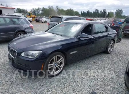 BMW 750LI 2015 vin WBAYE8C56FD781311 from auto auction Iaai