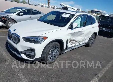 BMW X1 2022 vin WBXJG7C0XN5V35984 from auto auction Iaai