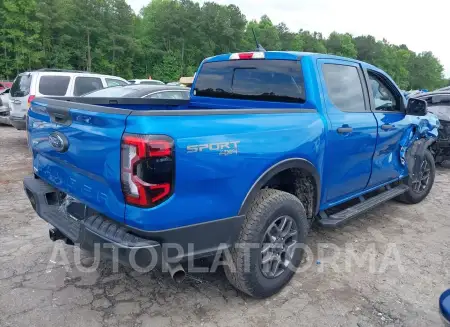 FORD RANGER 2024 vin 1FTER4HH8RLE09985 from auto auction Iaai