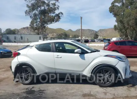 TOYOTA C-HR 2021 vin JTNKHMBX6M1101185 from auto auction Iaai