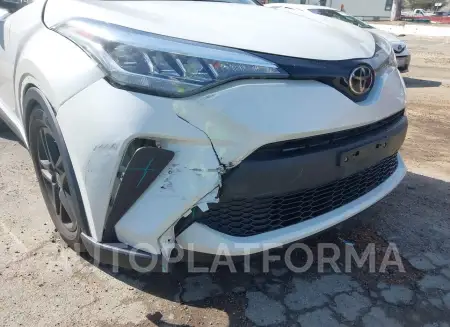 TOYOTA C-HR 2021 vin JTNKHMBX6M1101185 from auto auction Iaai