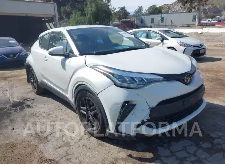 TOYOTA C-HR 2021 vin JTNKHMBX6M1101185 from auto auction Iaai