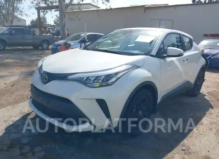 TOYOTA C-HR 2021 vin JTNKHMBX6M1101185 from auto auction Iaai