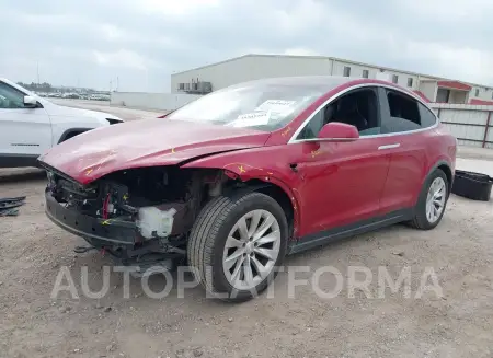 TESLA MODEL X 2017 vin 5YJXCBE25HF050000 from auto auction Iaai