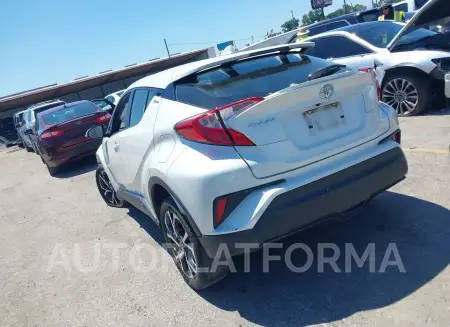 TOYOTA C-HR 2019 vin JTNKHMBX0K1036962 from auto auction Iaai