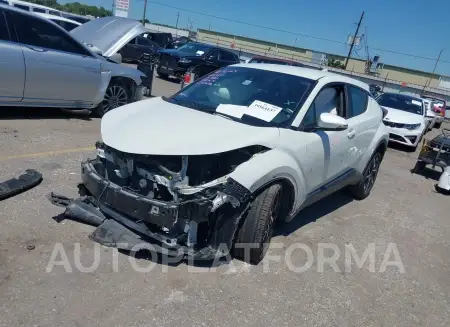 TOYOTA C-HR 2019 vin JTNKHMBX0K1036962 from auto auction Iaai