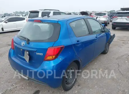 TOYOTA YARIS 2015 vin VNKKTUD36FA024647 from auto auction Iaai