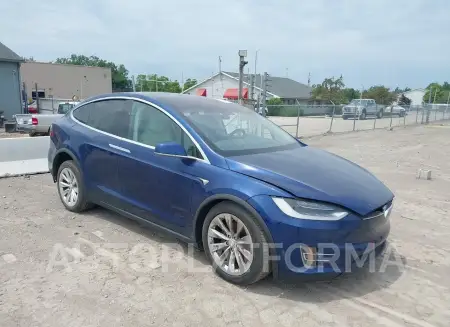 TESLA MODEL X 2017 vin 5YJXCBE21HF065612 from auto auction Iaai