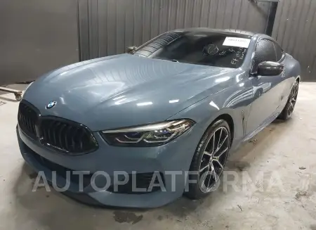 BMW M850I 2019 vin WBABC4C53KBJ35637 from auto auction Iaai