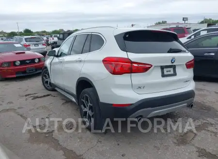 BMW X1 2019 vin WBXHU7C57K5L10789 from auto auction Iaai