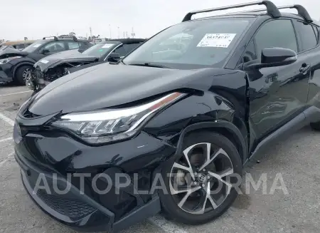 TOYOTA C-HR 2021 vin JTNKHMBX8M1115220 from auto auction Iaai