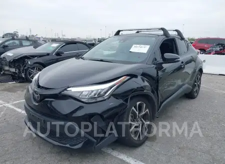 TOYOTA C-HR 2021 vin JTNKHMBX8M1115220 from auto auction Iaai