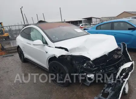 TESLA MODEL X 2017 vin 5YJXCBE21HF039348 from auto auction Iaai